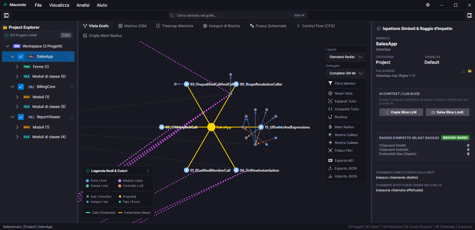 Macondo Semantic Graph UI